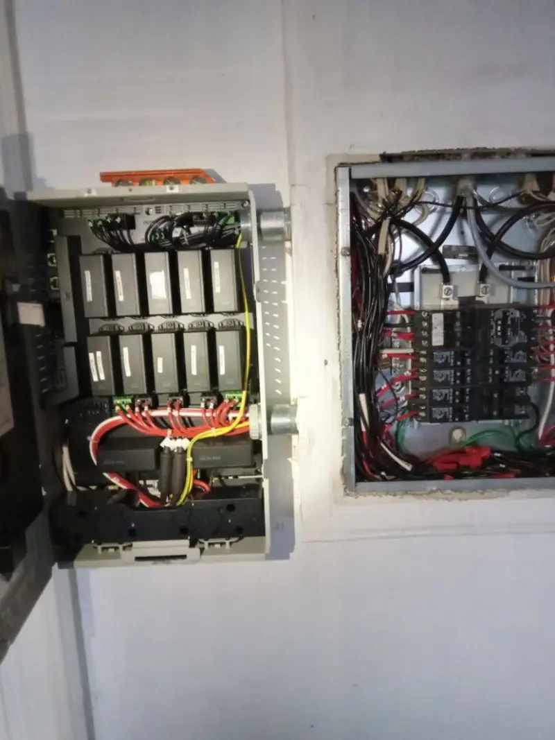 Electrical panel upgrade completed for Indoor Lighting Installation in Kirksville